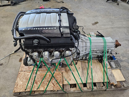 2017 CAMARO 6.2L LT1 ENGINE 8 SPEED 48K DROP OUT 32693 - image 5