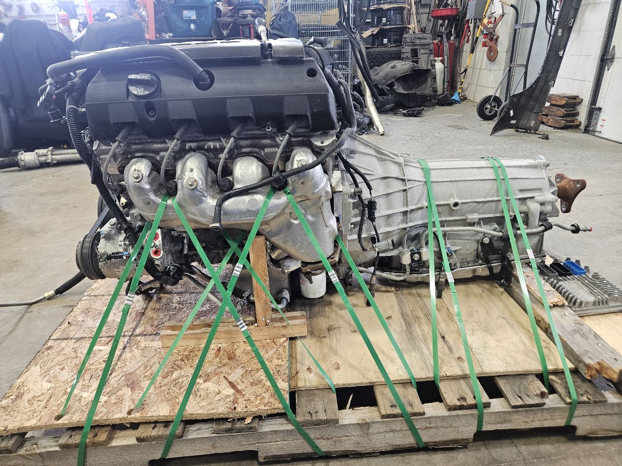 2017 CAMARO 6.2L LT1 ENGINE 8 SPEED 48K DROP OUT 32693 - image 6