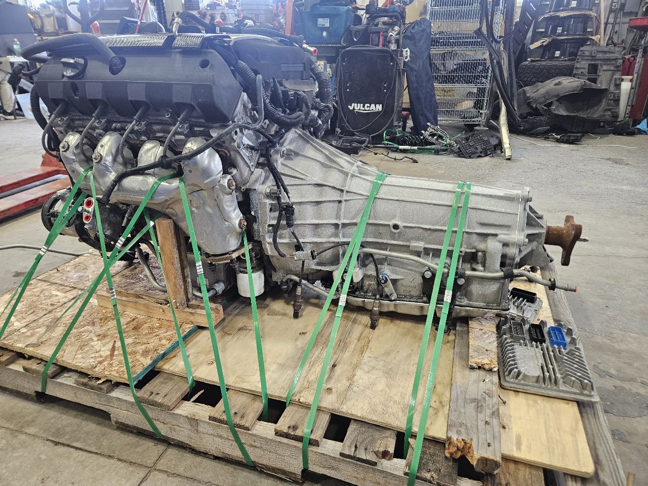 2017 CAMARO 6.2L LT1 ENGINE 8 SPEED 48K DROP OUT 32693 - image 7