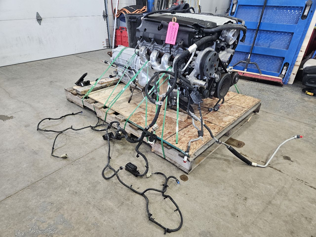 2017 CAMARO 6.2L LT1 ENGINE 8 SPEED 48K DROP OUT 32693 - image 13