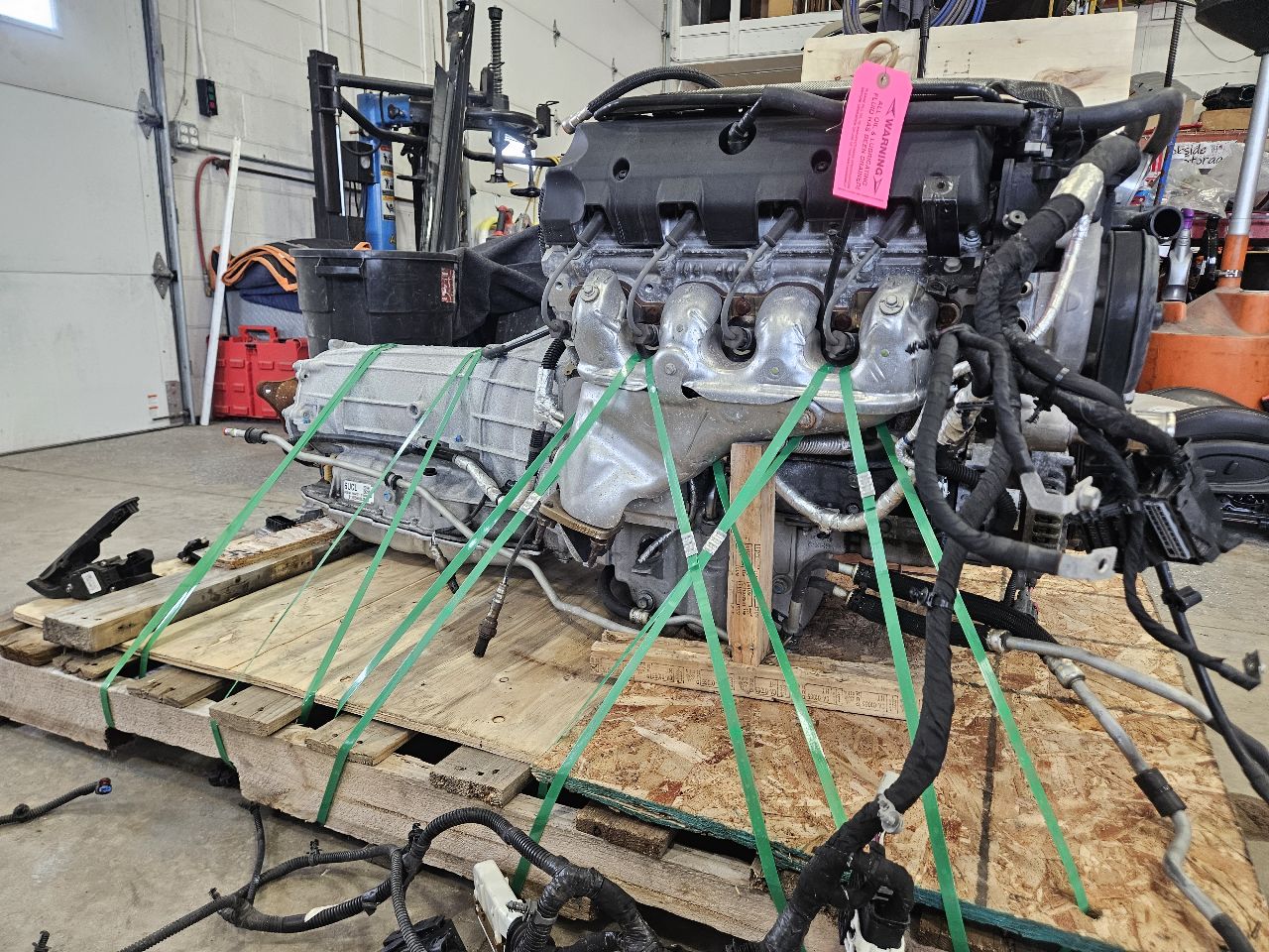 2017 CAMARO 6.2L LT1 ENGINE 8 SPEED 48K DROP OUT 32693 - image 15