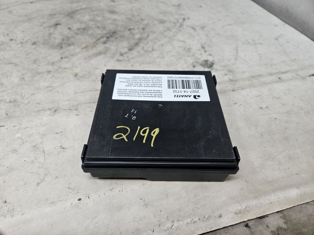 2017 CAMARO KEYLESS ENTRY THEFT MODULE 13510106 32696 - image 4