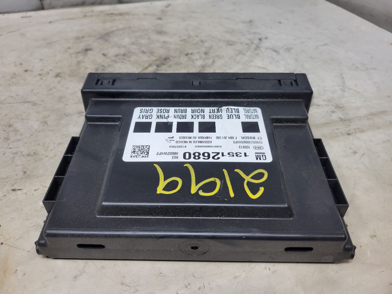 2017 CAMARO BCM BODY CONTROL MODULE 13512680 32710 - image 4