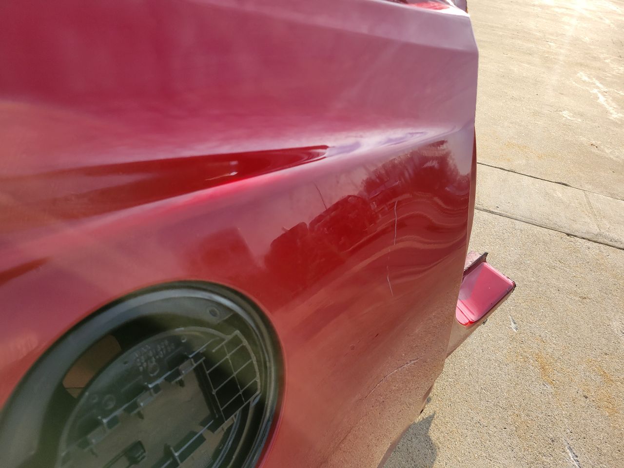 2019 CAMARO RH QUARTER PANEL CUT RED G7E 000 32763 - image 11