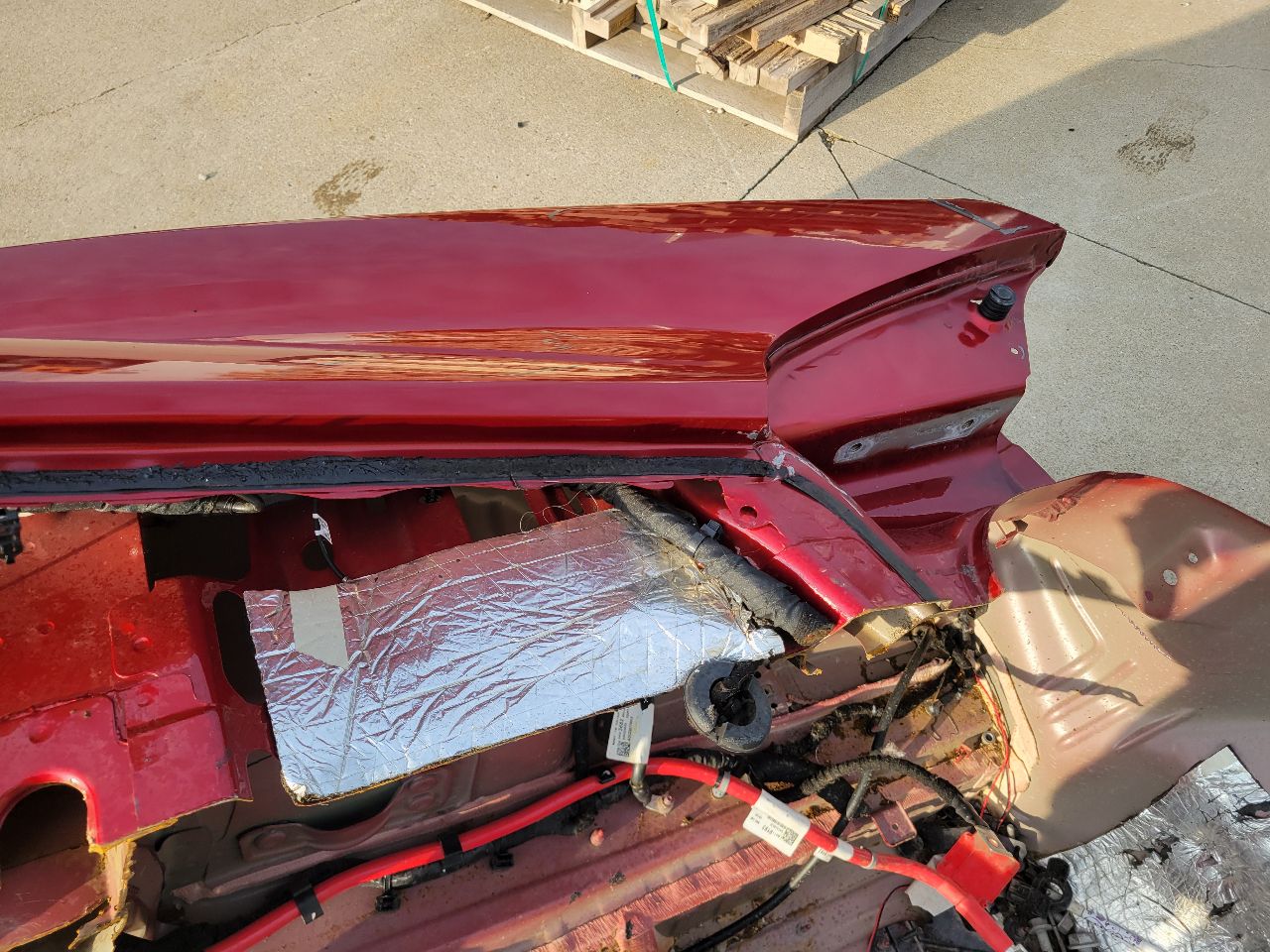 2019 CAMARO RH QUARTER PANEL CUT RED G7E 000 32763 - image 17