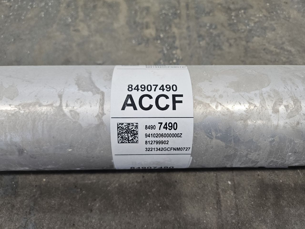 2022 SILVRDO15 REAR DRIVE SHAFT ACCF 84907490 4WD 32774 - image 8