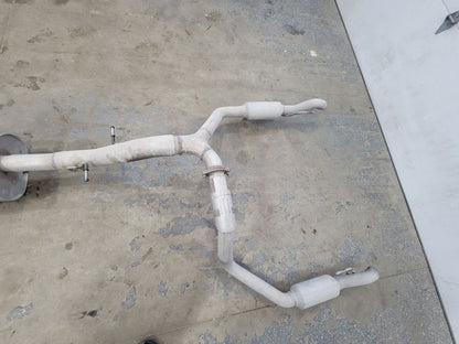 2022 SILVRDO15 OEM REAR DUEL OUTLET EXHAUST CATBACK 32825 - image 7