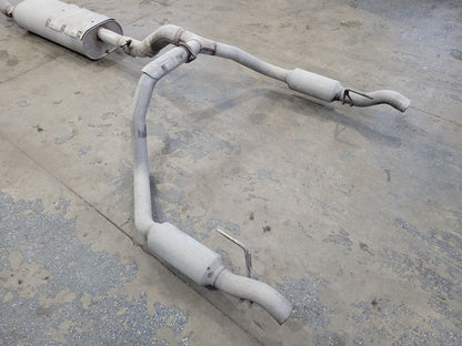 2022 SILVRDO15 OEM REAR DUEL OUTLET EXHAUST CATBACK 32825 - image 9