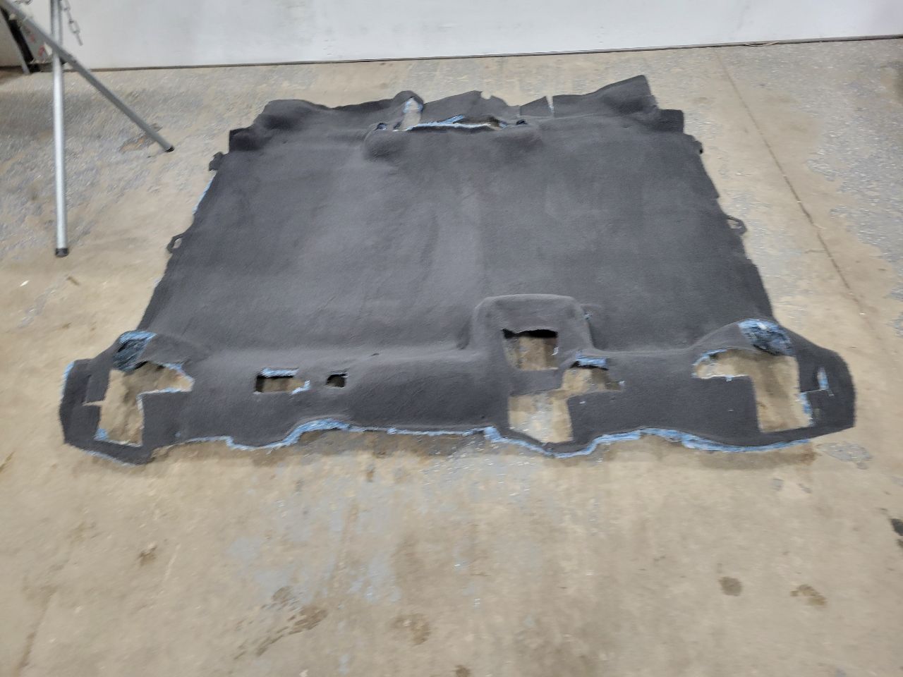 2022 SILVRDO15 REAR CARPET FOR CREW CAB JET BLACK 32844 - image 2
