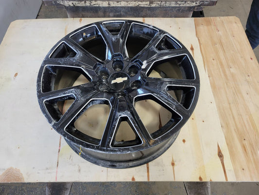 2022 SILVRDO15 22" BLACK Y SPOKE WHEEL OPT SEZ BENT 32879 - image 1