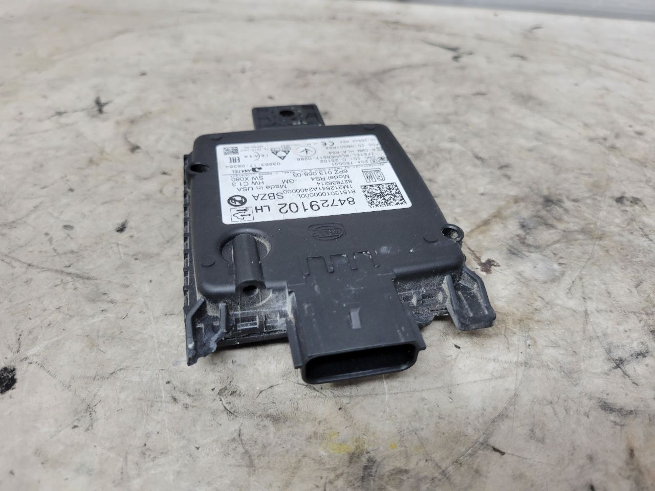 2022 SILVRDO15 LH RADAR BLIND SPOT MODULE 84729102 32897 - image 9