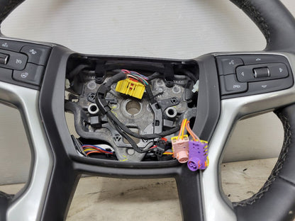2022 SILVRDO15 BLACK LEATHER HEATED STEERING WHEEL 32918 - image 6