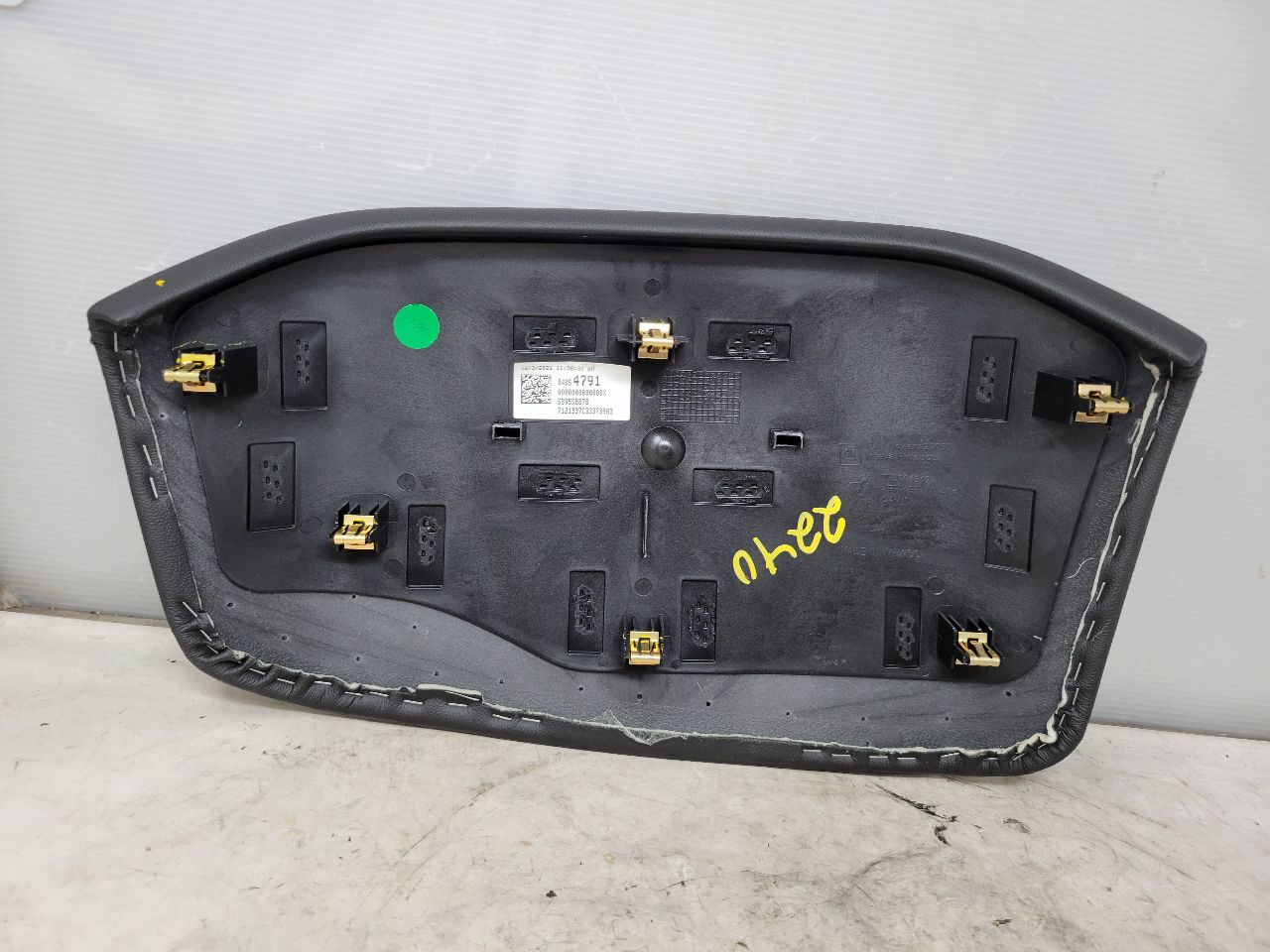 2022 SILVRDO15 CLUSTER VISOR HOOD TRIM DARK STITCH 32921 - image 6