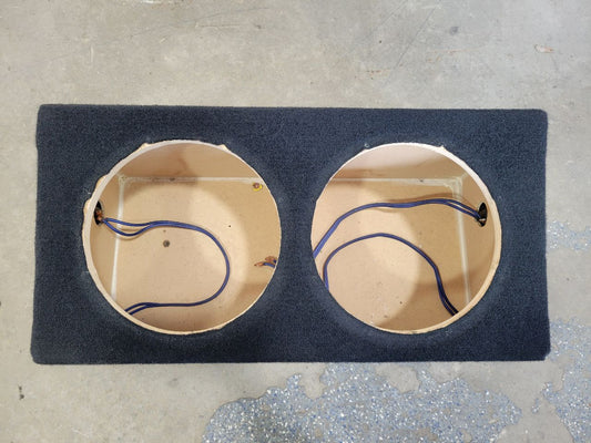 2021 CAMARO REAR TRUNK DUAL 12" SUBWOOFER BOX 32944 - image 1