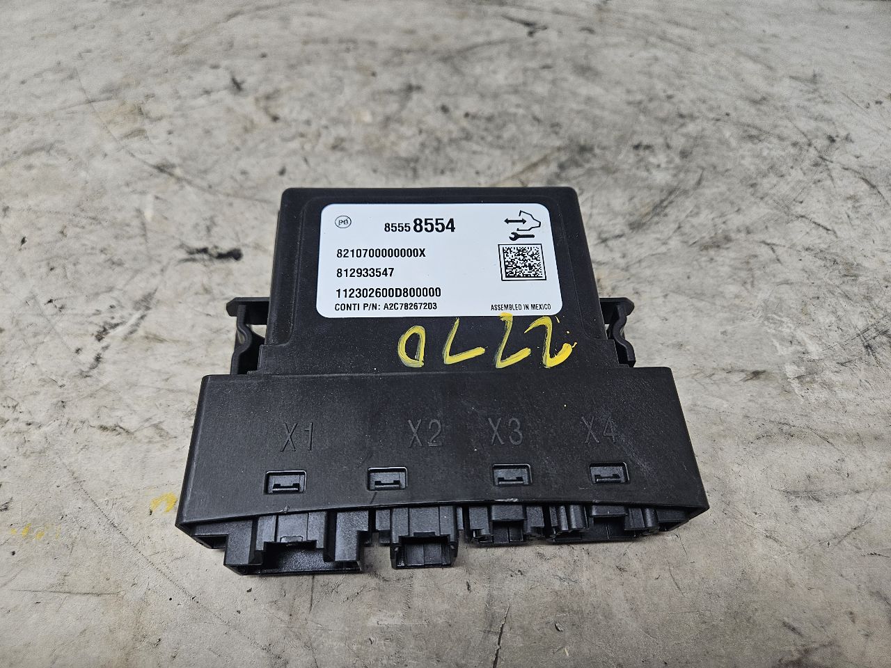 2023 SUBURBN15 POWER LIFTGATE MODULE 85558554 32986 - image 3