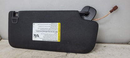 2023 SUBURBN15 LH DRIVER SUN VISOR LIGHTED BLACK 32990 - image 4