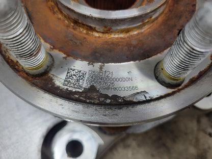 2023 SUBURBN15 RH REAR SPINDLE KNUCKLE W/HUB 37K 33055 - image 3