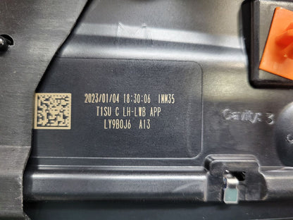 2023 SUBURBN15 LH QUARTER C PILLAR CHROME TRIM 33076 - image 12