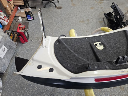 2015 CAMARO TRUNK DECKLID WHITE GAZ ZL1 SPOILER 33123 - image 11