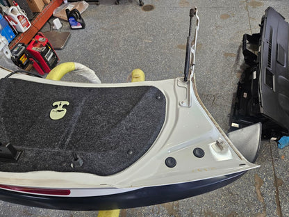 2015 CAMARO TRUNK DECKLID WHITE GAZ ZL1 SPOILER 33123 - image 12