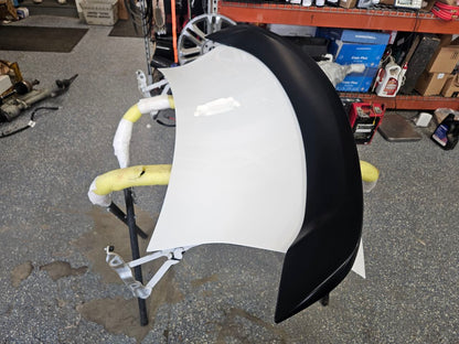 2015 CAMARO TRUNK DECKLID WHITE GAZ ZL1 SPOILER 33123 - image 8