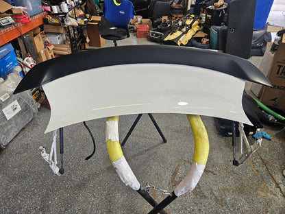 2015 CAMARO TRUNK DECKLID WHITE GAZ ZL1 SPOILER 33123 - image 5