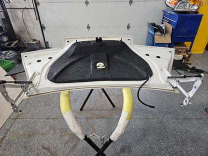 2015 CAMARO TRUNK DECKLID WHITE GAZ ZL1 SPOILER 33123 - image 16