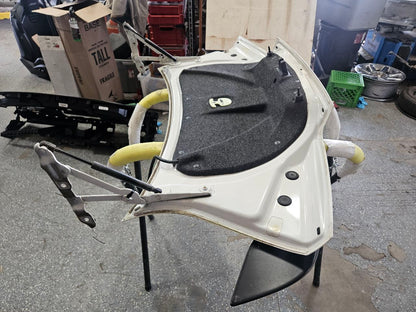 2015 CAMARO TRUNK DECKLID WHITE GAZ ZL1 SPOILER 33123 - image 17