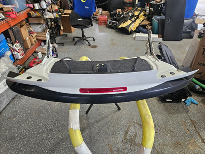 2015 CAMARO TRUNK DECKLID WHITE GAZ ZL1 SPOILER 33123 - image 19