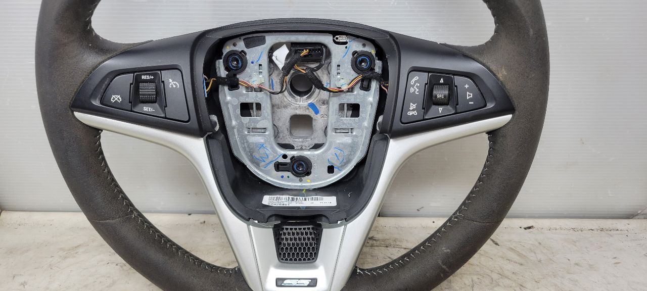 2015 CAMARO 1LE SUEDE FLAT BOTTOM STEERING WHEEL 33209 - image 3