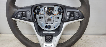 2015 CAMARO 1LE SUEDE FLAT BOTTOM STEERING WHEEL 33209 - image 3