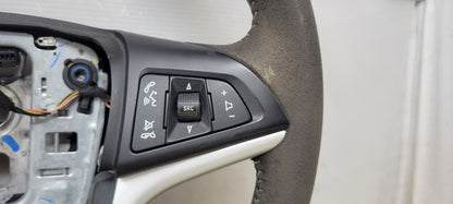 2015 CAMARO 1LE SUEDE FLAT BOTTOM STEERING WHEEL 33209 - image 5