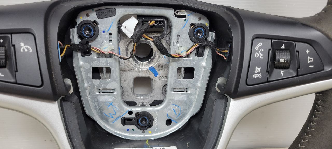 2015 CAMARO 1LE SUEDE FLAT BOTTOM STEERING WHEEL 33209 - image 7