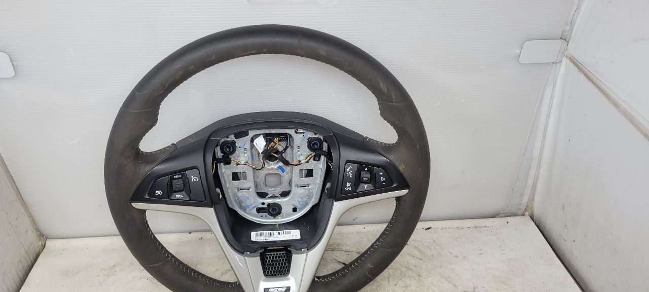 2015 CAMARO 1LE SUEDE FLAT BOTTOM STEERING WHEEL 33209 - image 8
