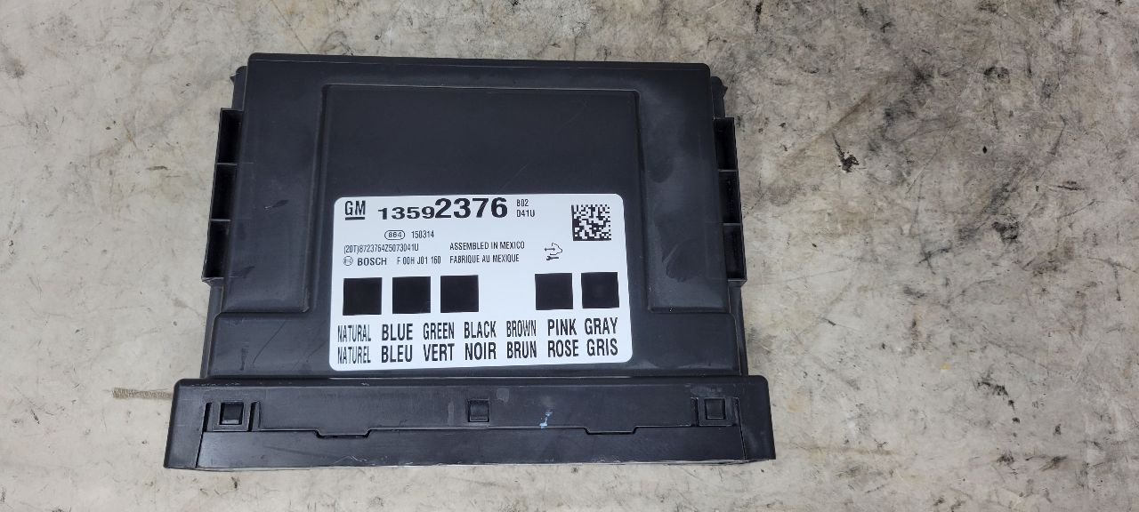 2015 CAMARO BCM BODY CONTROL MODULE 13592376 33211 - image 1