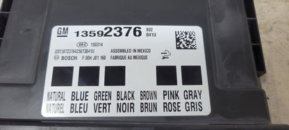 2015 CAMARO BCM BODY CONTROL MODULE 13592376 33211 - image 7
