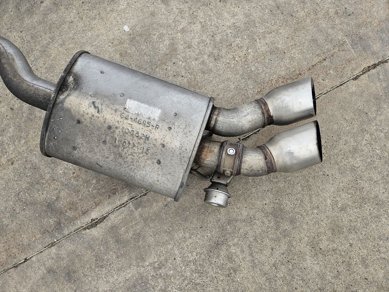 2015 CAMARO OEM DUAL BI MODE EXHAUST NPP CATBACK 33226 - image 4