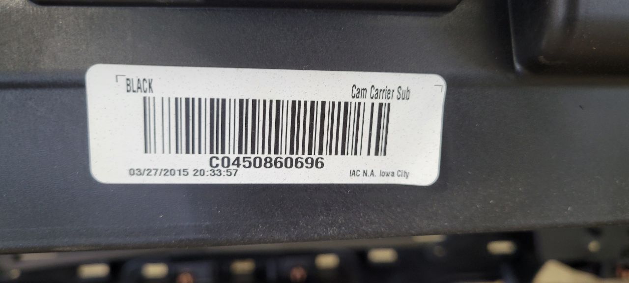 2015 CAMARO DASH PANEL WITH RH INFLATOR 33229 - image 17