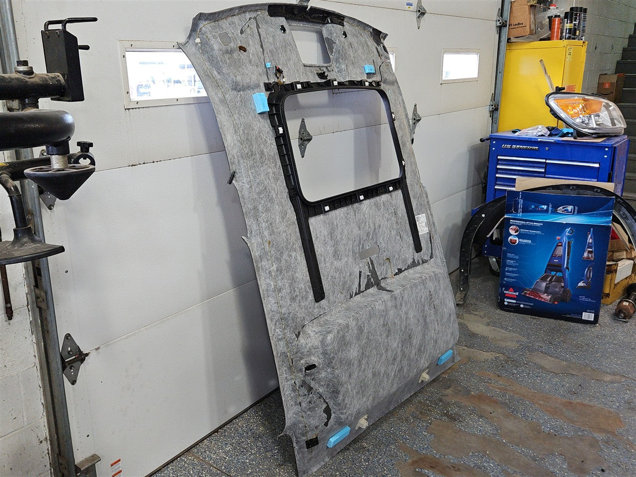 2022 SIERRA150 OEM BLACK SUEDE HEADLINER CREWCAB 33301 - image 18