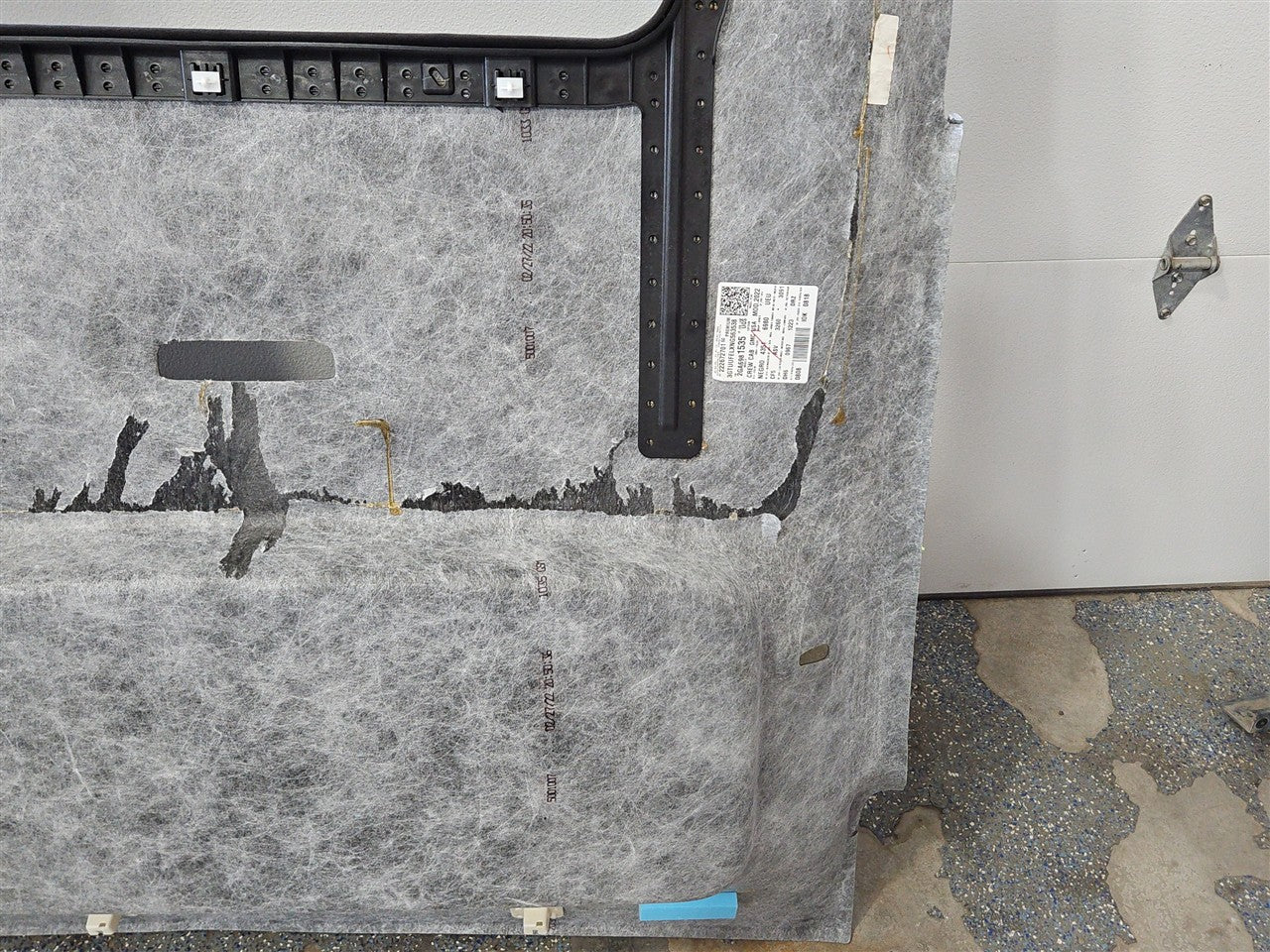 2022 SIERRA OEM BLACK SUEDE HEADLINER CREWCAB 33301 - image 1