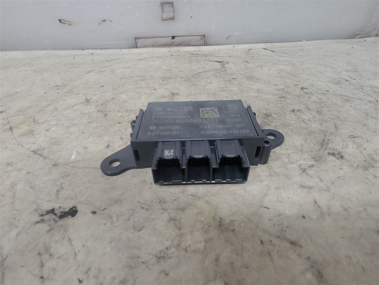 2022 SIERRA150 PARK ASSIST CONTROL MODULE 85521299 33328 - image 2