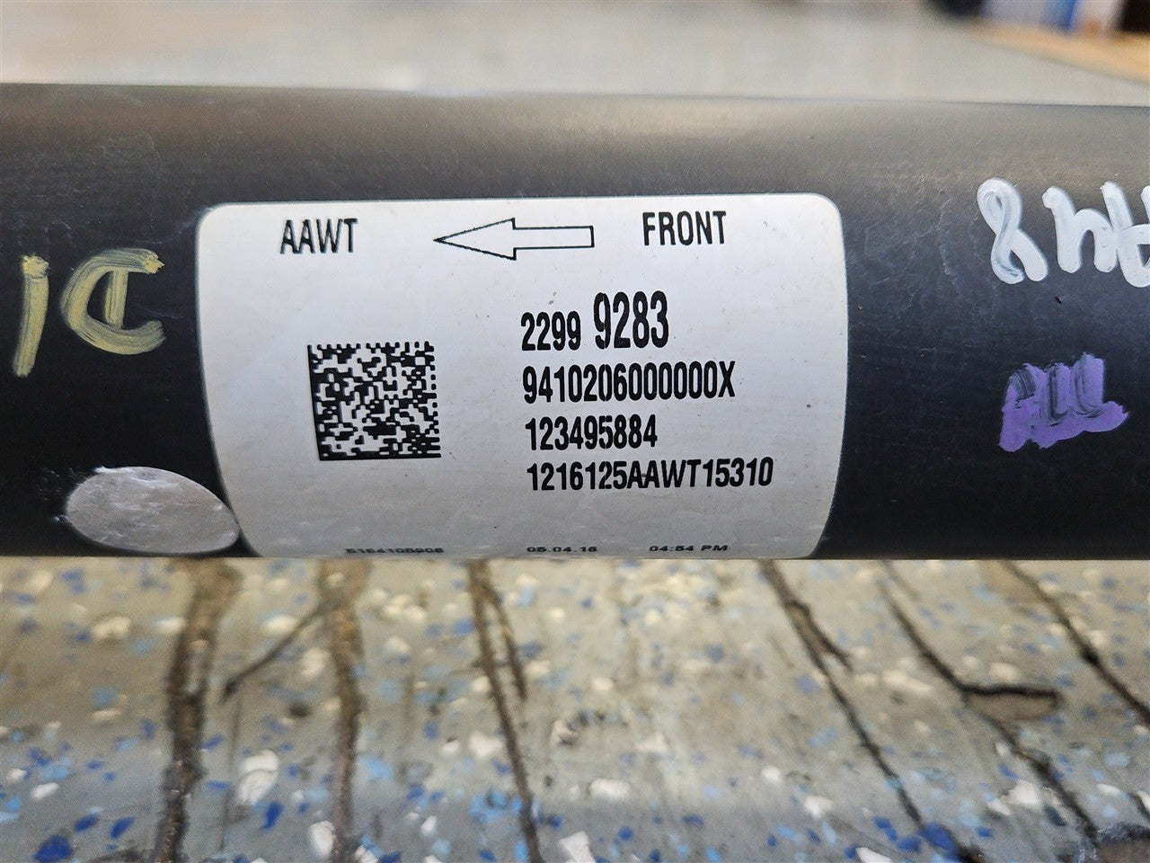 2016 CAMARO DRIVE SHAFT W/RUBBERS AUTO 33369 - image 5