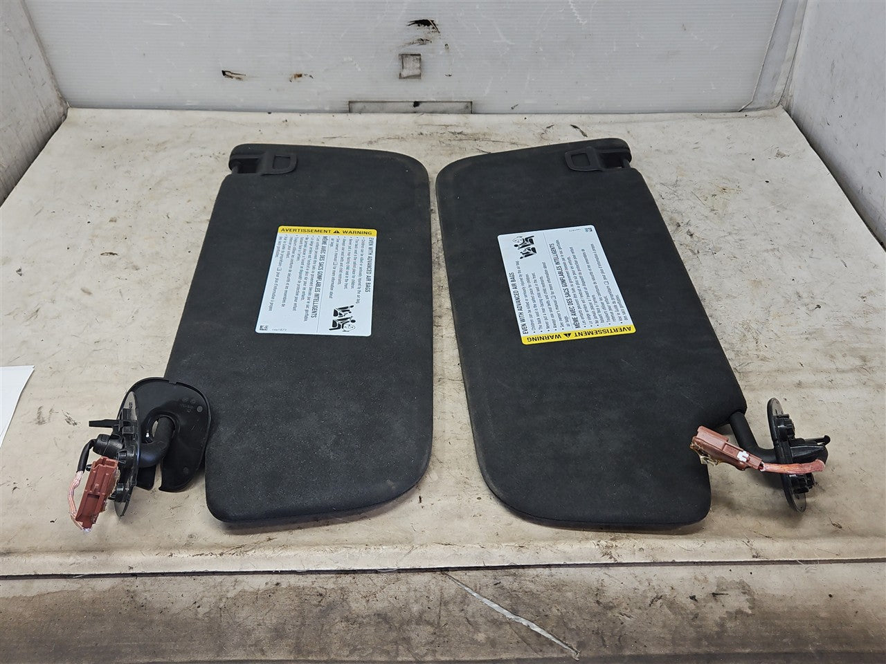 2022 SIERRA150 DENALI ULTIMATE SUEDE VISORS PAIR 33387 - image 11