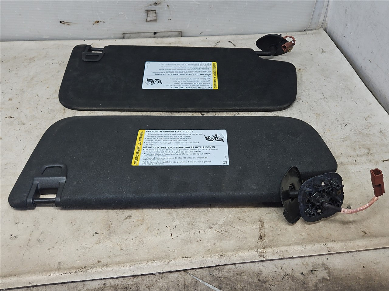 2022 SIERRA150 DENALI ULTIMATE SUEDE VISORS PAIR 33387 - image 12