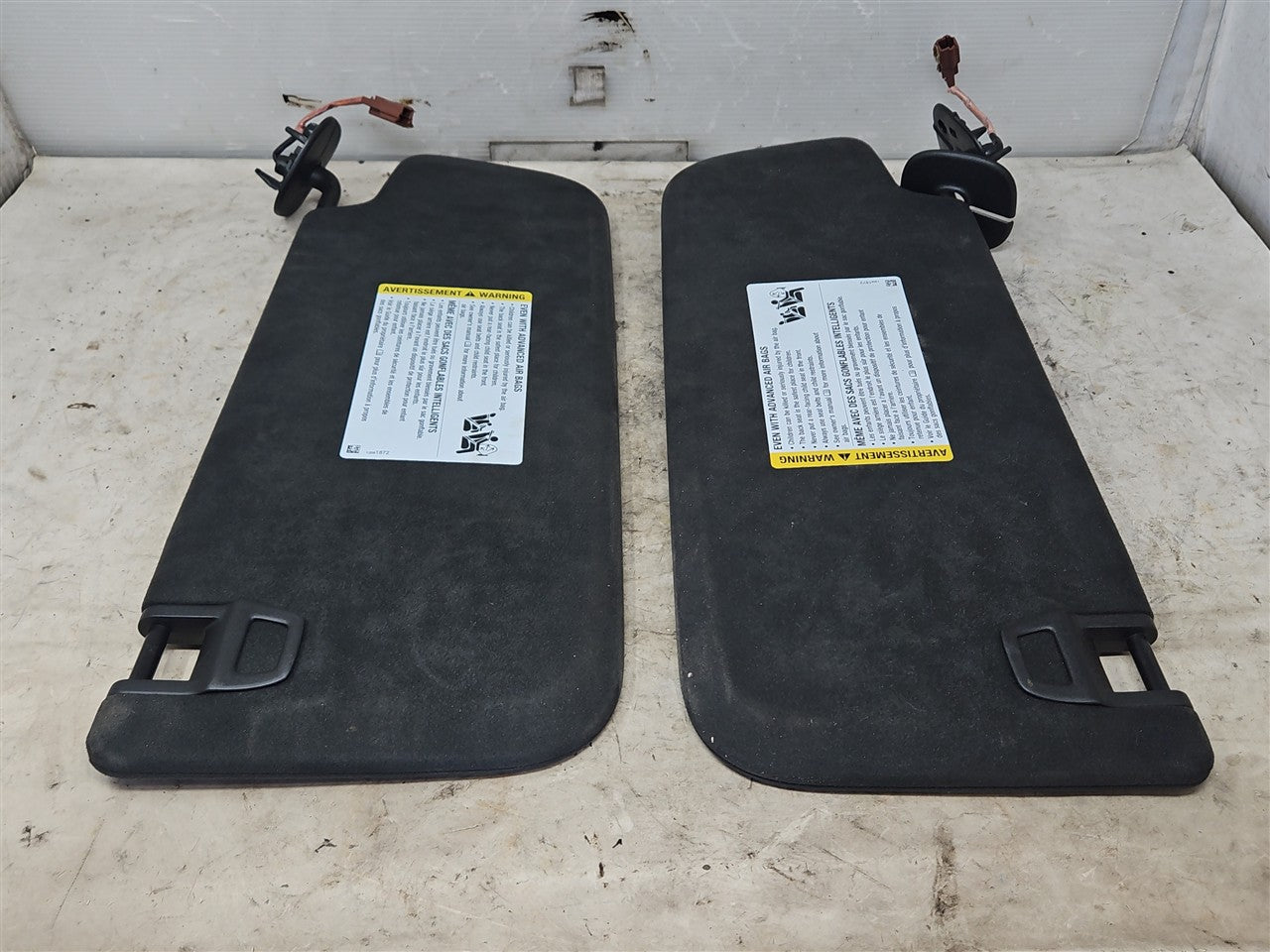 2022 SIERRA150 DENALI ULTIMATE SUEDE VISORS PAIR 33387 - image 13