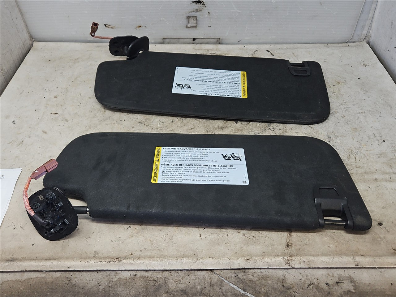 2022 SIERRA150 DENALI ULTIMATE SUEDE VISORS PAIR 33387 - image 14