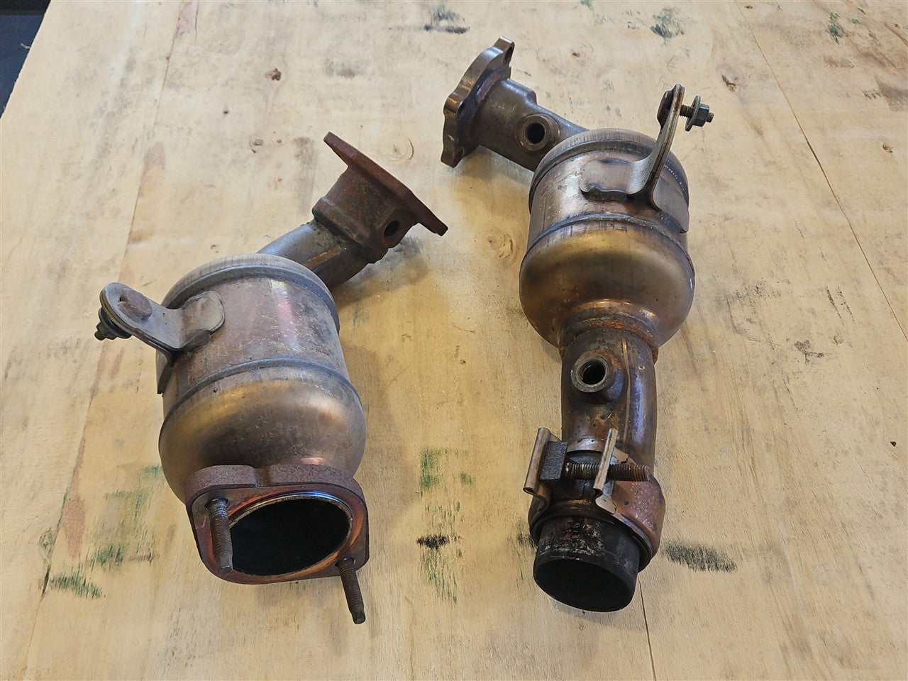 2016 CAMARO OEM 6.2L EXHAUST Y PIPE PAIR 74K MI 33421 - image 5