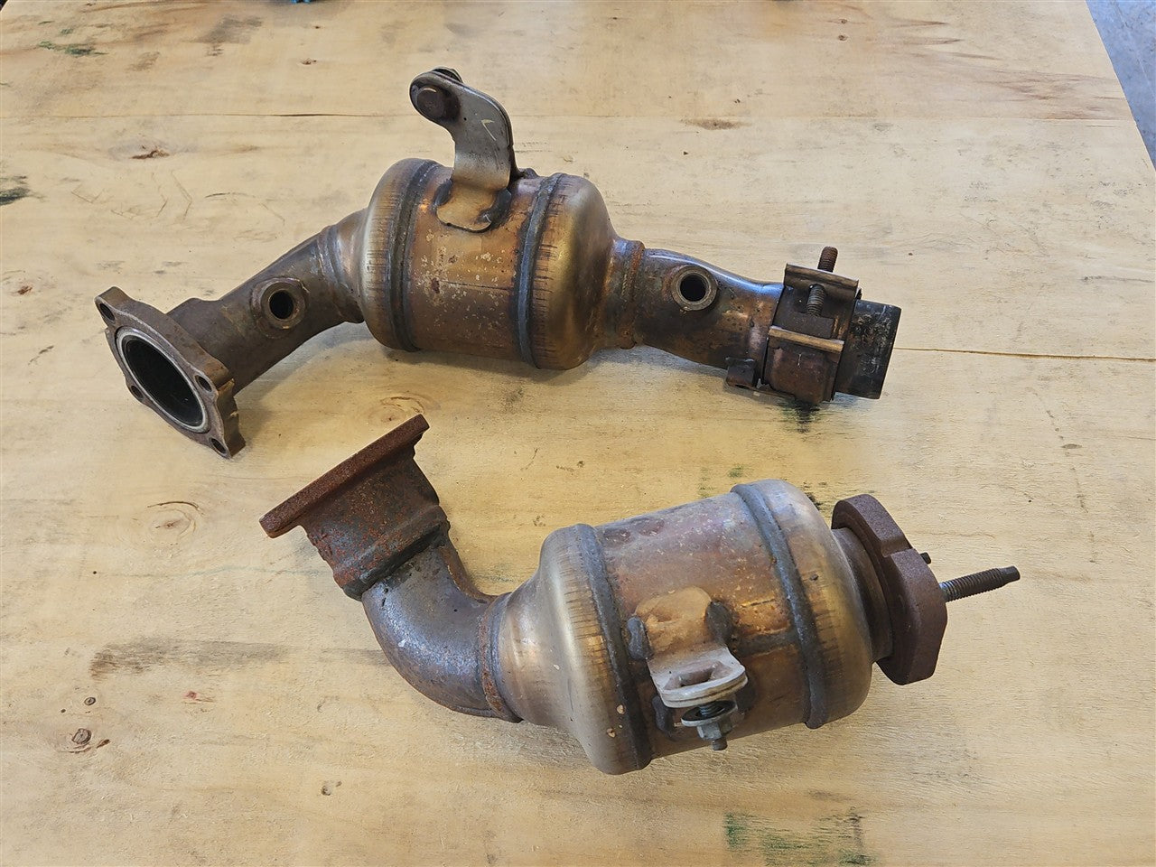 2016 CAMARO OEM 6.2L EXHAUST Y PIPE PAIR 74K MI 33421 - image 6
