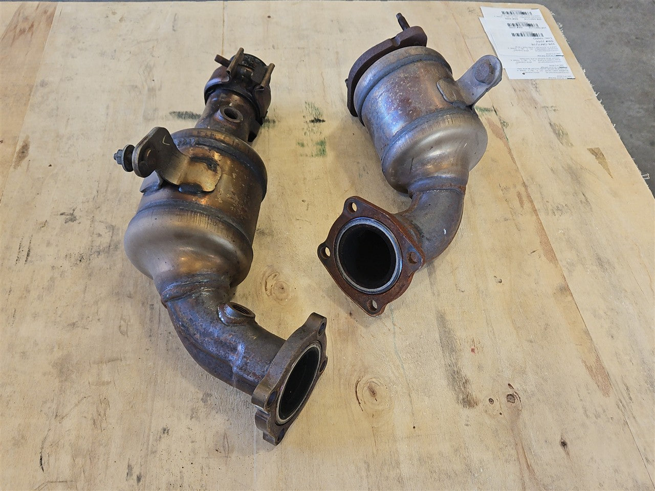 2016 CAMARO OEM 6.2L EXHAUST Y PIPE PAIR 74K MI 33421 - image 8