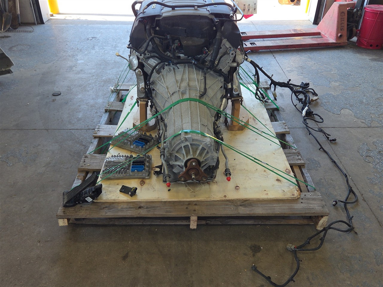 2016 CAMARO 6.2L LT1 ENGINE 8 SPEED 74K DROP OUT 33464 - image 10